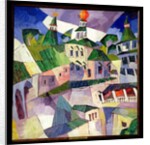 Monastery, 1926 by Aristarkh Vasilievic Lentulov