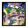 Monastery, 1926 by Aristarkh Vasilievic Lentulov