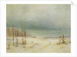 Winter by Aleksei Kondratevich Savrasov