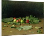Still Life of Apples and Leaves, 1879 by Ilya Efimovich Repin
