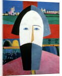 The Head of a Peasant, c.1929-32 by Kazimir Severinovich Malevich
