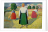The Harvesters, 1909-10 by Kazimir Severinovich Malevich