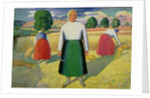 The Harvesters, 1909-10 by Kazimir Severinovich Malevich