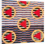 Red Triangles in Circles by Lyubov Sergeevna Popova