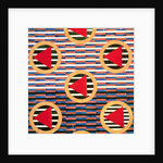 Red Triangles in Circles by Lyubov Sergeevna Popova