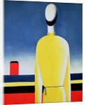 Half-figure in a Yellow Shirt, 1928-32 by Kazimir Severinovich Malevich