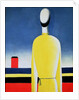 Half-figure in a Yellow Shirt, 1928-32 by Kazimir Severinovich Malevich
