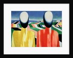Two Peasants by Kazimir Severinovich Malevich