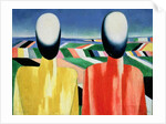 Two Peasants by Kazimir Severinovich Malevich