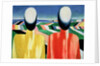 Two Peasants by Kazimir Severinovich Malevich