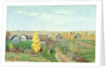 Golden Autumn in the Village, 1889 by Isaak Ilyich Levitan