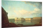 The Palace Embankment seen from the Peter and Paul Fortress, St. Petersburg by Fedor Yakovlevich Alekseev