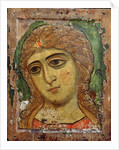 Archangel Gabriel Russian icon, 12th century by School Russian