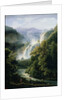 The Caduta delle Marmore Waterfall on the River Velino, 1819 by Fedor Mikhailovich Matveev