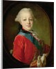 Portrait of Pavel Petrovich 1761 by Fedor Stepanovich Rokotov