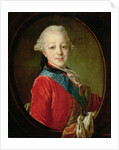 Portrait of Pavel Petrovich 1761 by Fedor Stepanovich Rokotov
