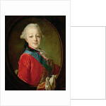 Portrait of Pavel Petrovich 1761 by Fedor Stepanovich Rokotov