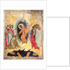 Christ's Descent into Hell, Russian icon, Novgorod School, late 14th century by Russian School