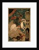 St. George and the Dragon, Russian icon from Vologda, 15th century by School Russian