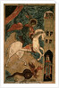 St. George and the Dragon, Russian icon from Vologda, 15th century by School Russian