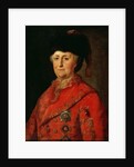 Portrait of Catherine II the Great in a Travelling Costume, 1787 by Mikhail Shibanov