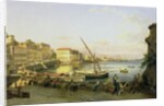 The Santa Lucia Embankment, Naples, c.1820 by Silvestr Fedosievich Shchedrin