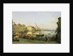 The Santa Lucia Embankment, Naples, c.1820 by Silvestr Fedosievich Shchedrin