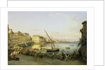 The Santa Lucia Embankment, Naples, c.1820 by Silvestr Fedosievich Shchedrin
