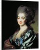 Portrait of Princess Praskovia Nikolayevna Repnina 1781 by Dmitri Grigor'evich Levitsky