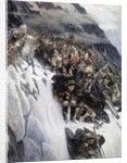 Suvorov's Army Crossing the Alps in 1799, 1899 by Vasilij Ivanovic Surikov