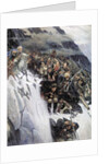 Suvorov's Army Crossing the Alps in 1799, 1899 by Vasilij Ivanovic Surikov