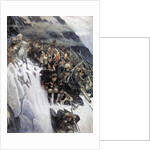 Suvorov's Army Crossing the Alps in 1799, 1899 by Vasilij Ivanovic Surikov