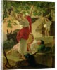Girl Gathering Grapes near Naples, 1827 by Karl Pavlovich Bryullov