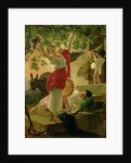 Girl Gathering Grapes near Naples, 1827 by Karl Pavlovich Bryullov