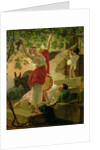 Girl Gathering Grapes near Naples, 1827 by Karl Pavlovich Bryullov
