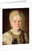 Portrait of a Woman in Russian Costume, 1769 by School Russian
