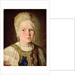 Portrait of a Woman in Russian Costume, 1769 by School Russian