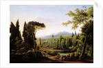 View of Hadrian's Villa near Rome by Fedor Mikhailovich Matveev