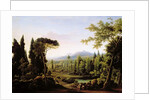 View of Hadrian's Villa near Rome by Fedor Mikhailovich Matveev