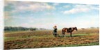 Ploughing the Field, 1871 by Mikhail Konstantinovich Klodt