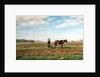 Ploughing the Field, 1871 by Mikhail Konstantinovich Klodt