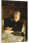 Portrait of Elena Osipovna Likhacheva Writer and Social Activist, 1892 by Nikolai Nikolaevich Ge