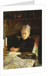 Portrait of Elena Osipovna Likhacheva Writer and Social Activist, 1892 by Nikolai Nikolaevich Ge