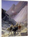 Transporting Marble at Carrara, 1868 by Nikolai Nikolaevich Ge