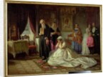 Before the Wedding, 1874 by Firs Sergeevich Zhuravlev
