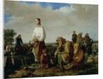 The Wake at the Cemetery, 1865 by Aleksei Ivanovich Korzukhin