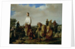 The Wake at the Cemetery, 1865 by Aleksei Ivanovich Korzukhin