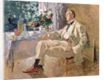 Portrait of the Opera Singer Feodor Ivanovich Chaliapin 1911 by Konstantin Alekseevich Korovin