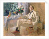 Portrait of the Opera Singer Feodor Ivanovich Chaliapin 1911 by Konstantin Alekseevich Korovin