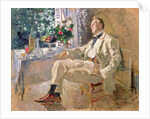 Portrait of the Opera Singer Feodor Ivanovich Chaliapin 1911 by Konstantin Alekseevich Korovin